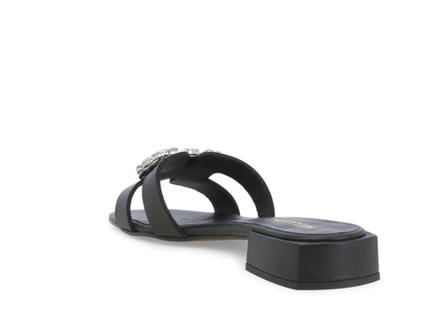 Melluso Donna Ciabatte Pelle N306Z-246011 Nero